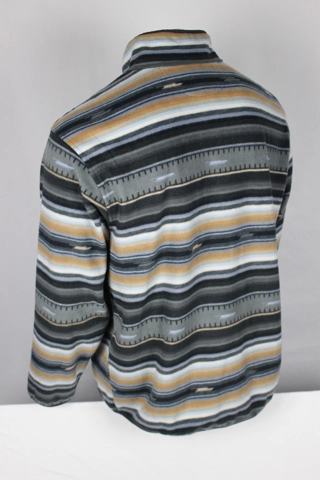 Pullover polar negro con botones a presión negro multi MWK1514024 Cinch para hombre Foto 2 de 4