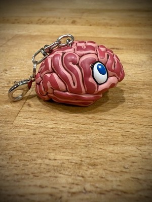 Jun Takahashi UNDERCOVER X MEDICOM Mushy Brain Schlüsselanhänger Keychain 