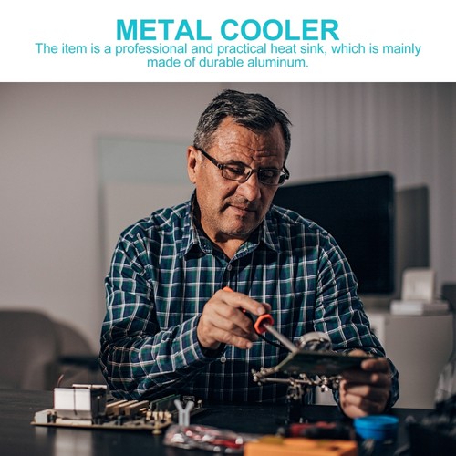 6 Pcs Heat Sink Motherboard Aluminum Voltage Regulator Metal Cooler - 第 4/12 張圖片