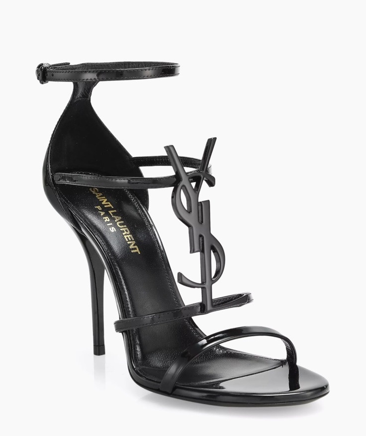 Tacchi donna Saint Laurent neri taglia 8
