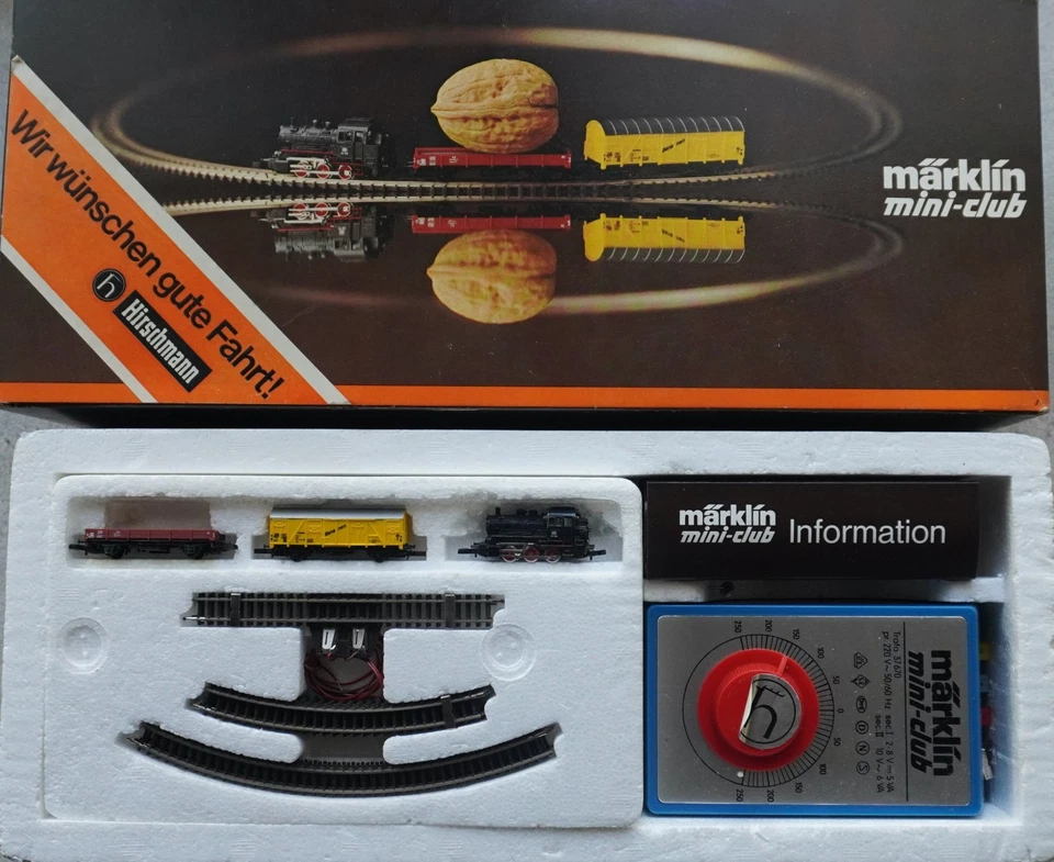Märklin   8909 S    (Spur Z)    START - SET  Hirschmann  + OVP - geprüft