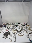 VTG Costume Jewelry Necklaces Earrings Large Lot Mixed Styles 70 Pieces