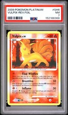 2009 POKEMON PLATINUM #SH6 VULPIX-REVERSE FOIL PSA 7 on eBay