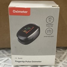 Fingertip Pulse Oximeter SpO2 Blood Oxygen Saturation Monitor