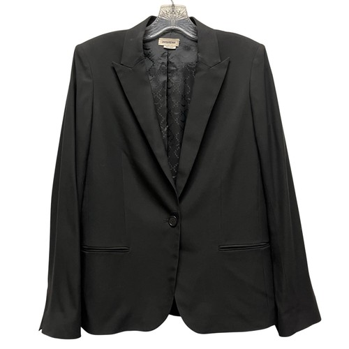 Zadig & Voltaire Vedy Crepe Spi Blazer Jacket Black Womens Size EU 38 US Med - Picture 2 of 9