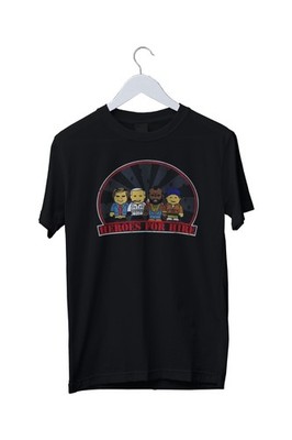 HEROES FOR HIRE Grafik Herren Unisex T-Shirt S M L XL 2 3 4 XL