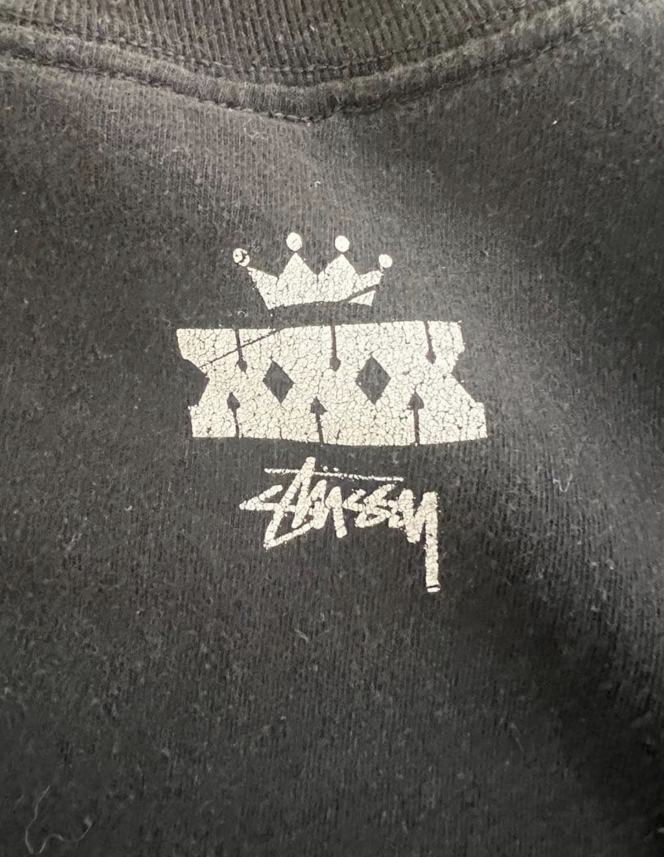 Stussy x Manhattan Records 30th Tee DJ Premier Pete Rock Black