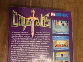 Crystalis Nintendo (NES, 1990) BOX ONLY - NO GAME