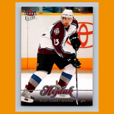 Milan Hejduk #149 2007 Ultra Colorado Avalanche Hockey Card NHL NM