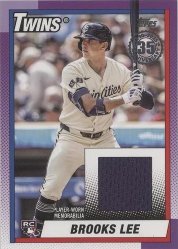 2025 Topps Update BROOKS LEE 1990 Japan Sakura RC #90J-32 Twins US 