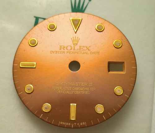 ULTRA RARE VINTAGE ROLEX GMT-MASTER II 16713 - 16718 ROOTBEER DIAL GENUINE 100%