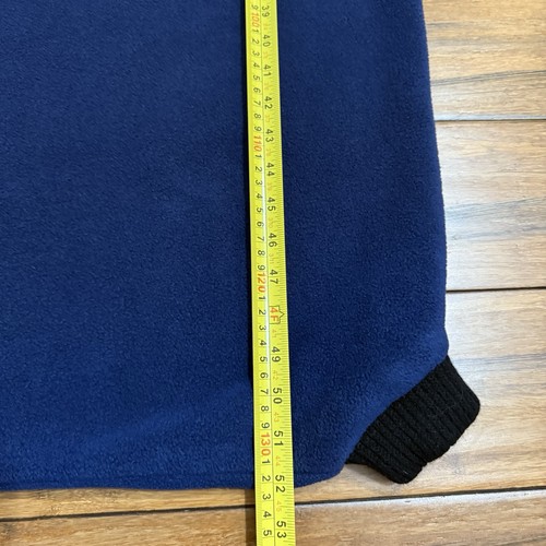 Trailridge Fleece PJ Pajama Sack Sleep Lounger Blue Adult One Piece OSFM *READ* - Picture 9 of 15