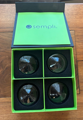 Sempli Cupa-Rocks Shot Take Me For A Spin Glasses -  Set Of 4 with Box