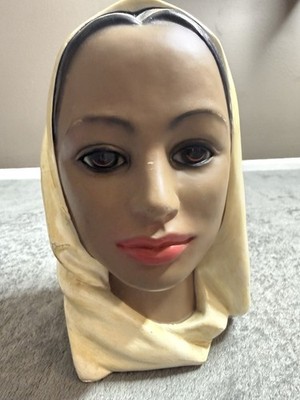 Lego Japan Indian/middle Eastern Lady Head Bust 
