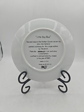 Vintage 1980 Reco International "Little Boy Blue" Collector's Plate With COA