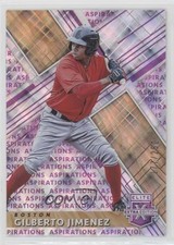 2019 Panini Elite Extra Edition Aspirations Purple 177/250 Gilberto Jimenez ni4
