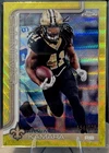 2025 Topps Chrome Football Gold Wave Refractor Alvin Kamara #215