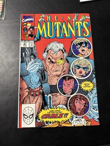 Marvel The New Mutants #87 Key Issue Cable Copper Age Vintage Comic Book 1990