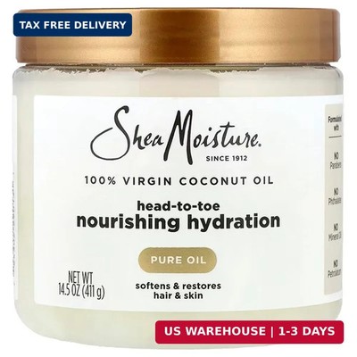 SheaMoisture for Dry Skin Nourishing Hydration 100% Extra Virgin Coconut Oil Sof