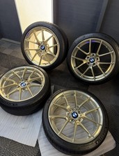 BMW 763m frozen gold MPerformance 19" wheels