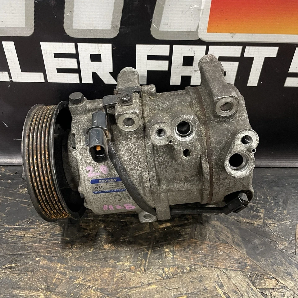 Hyundai Genesis 2013-2014 cupé 2.0 2.0T turbo original OEM compresor de aire acondicionado usado Foto 2 de 4