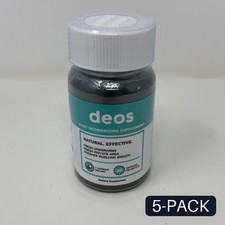 DEOS Body Deodorizing Supplement 30 Capsules Chlorophyll Blend - 5 PACK
