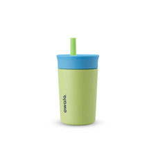 Kids Insulation Stainless Steel Tumbler with Spill Resistant Flexible Straw, Eas