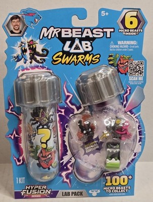 MrBeast Lab Swarms 6 Beasts Pack. Hyper Fusion Series