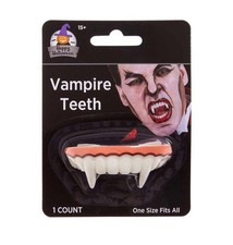 Dracula Vampire Teeth Costume Halloween Trick or Treat Octoberfest Party Favor