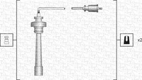 Magneti Marelli 941318111192 ZüNdkabelsatz FüR Mitsubishi 2 AnschlüSse