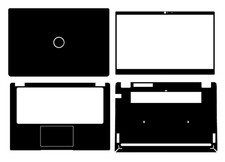 For Dell Latitude 3410 Laptop Carbon Vinyl Sticker Skin Cover Decals Guard