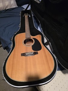 Takamine EG530SSC Acoustic/Electric Dreadnought! Solid Woods! w/hardshell case