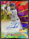 2025 Bowman's Best Jackson Chourio Performance Auto Lava Refractor #/50 Brewers
