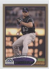 2012 Topps Gold 1861/2012 Rafael Betancourt #444 1w0