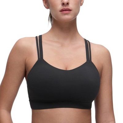 Softness Mold Butterluxe D/DD Cup Longline Sports Bras for Women - Supportive...