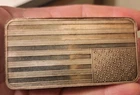 American Flag .999 Fine Silver 10 Troy oz Bar