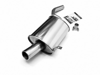 Sportauspuff Edelstahl Endschalldämpfer MINI Cooper / One R50/R53