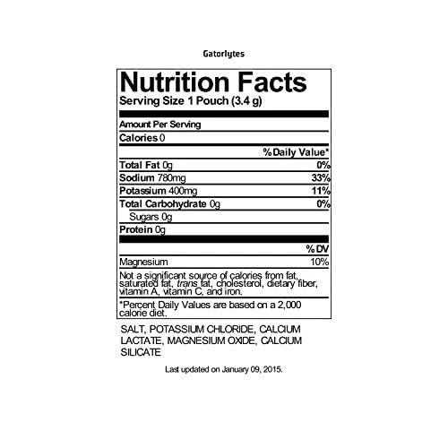 Gatorade Endurance Gatorlytes, 0,12 onzas (paquete de 20) Foto 2 de 4