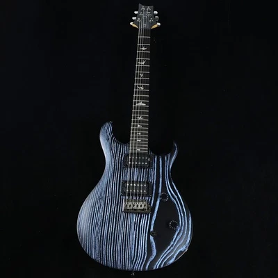 PRS (Paul Reed Smith) / SE Swamp Ash CE24 Sandblasted Blue Electric Guitar - image 1 of 4