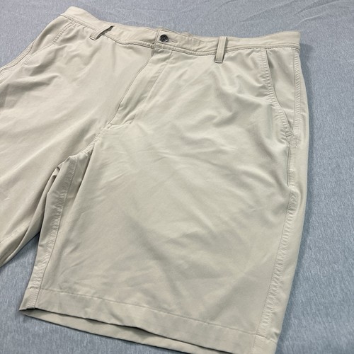 FootJoy Performance Golf Shorts Mens Size 38 Khaki 8.5" Inseam Excellent - Picture 3 of 16