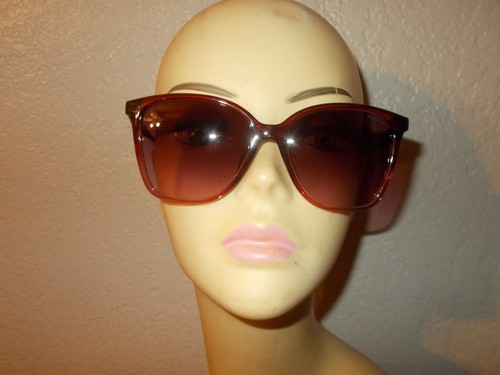 Ralph Lauren RA5281U 5979/8H Burgundy Frame Pink Lenses Sunglasses - Picture 6 of 12