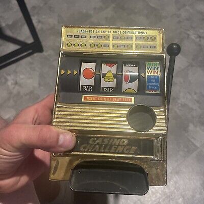 Vintage Waco Casino Challenge Slot Machine Toy Made in Japan Vintage Waco Casino Challenge Slot Machine Toy Made in Japan