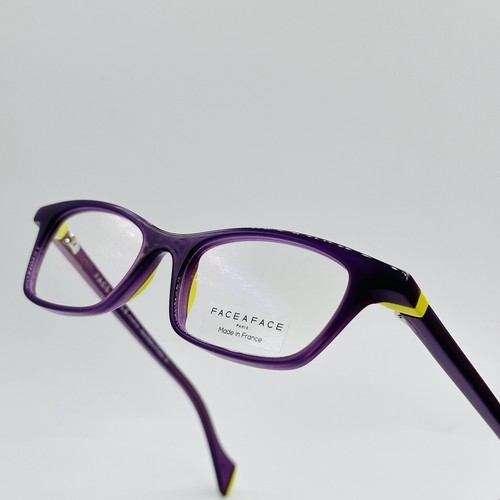 FACE A FACE Eyeglasses Women square purple green neon CHLOE 1 NEW