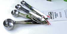 All-Clad 4-Piece Stainless Steel Measuring Sp...