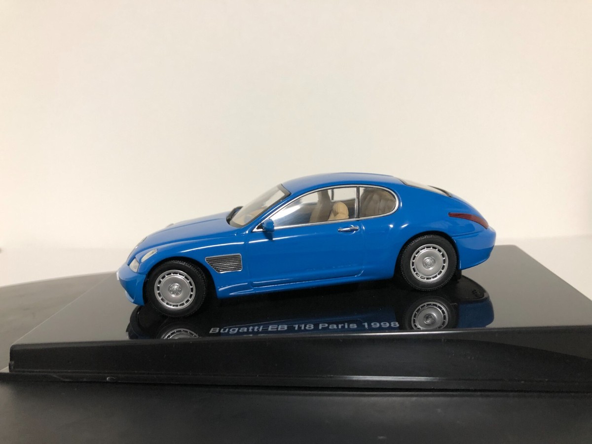 ミニカー Autoart BUGATTI EB 118 paris 1998 1/43 1/43 Bugatti EB118 Paris 98 Autoart French racing blue | eBay