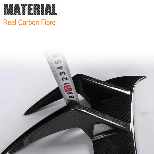 Für Mercedes Benz AMG GT R 16-19 Carbon Front Splitters Flaps Stoßstangen Canard - Bild 9 von 11