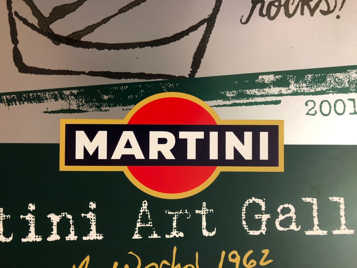 Martini Art Gallery　2001年/ウォーホル/ポスター Andy Warhol, 2001 (62S) - MARTINI ART GALLERY - Original Poster 68