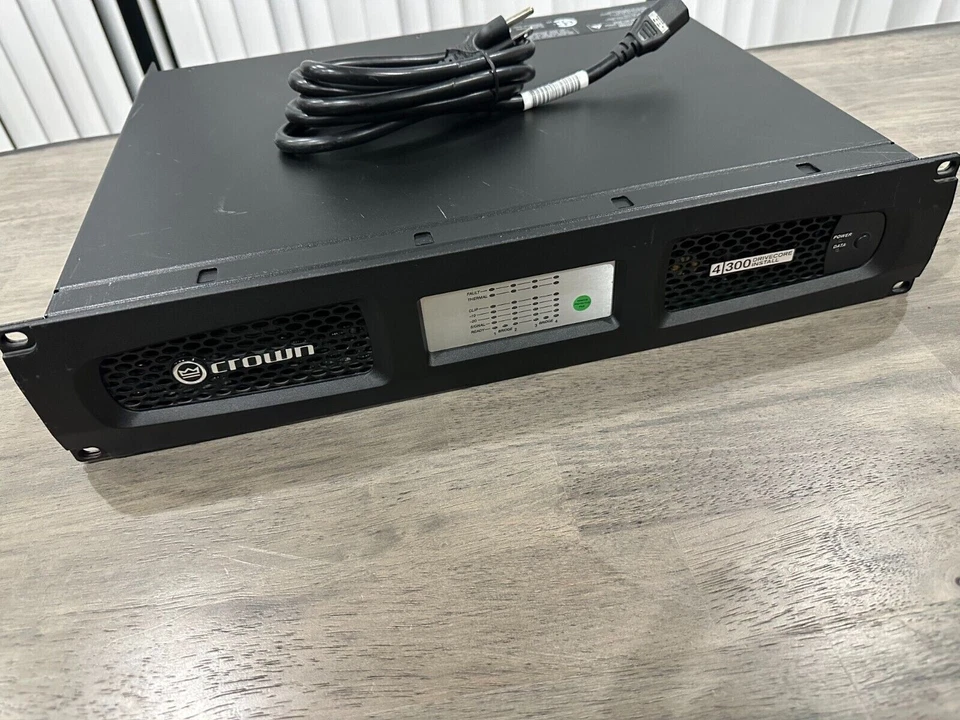 Crown DCI 4/300 Drivecore Install 4-Channel Power Amplifier 300W/CH - Image 2 of 4