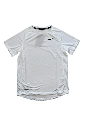Nike Pro Boys Medium Compression Top DH4835-100 NEW White