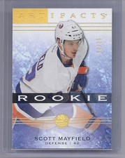14-15 2014-15 ARTIFACTS SCOTT MAYFIELD SPECTRUM ROOKIE RC /25 140  ISLANDERS